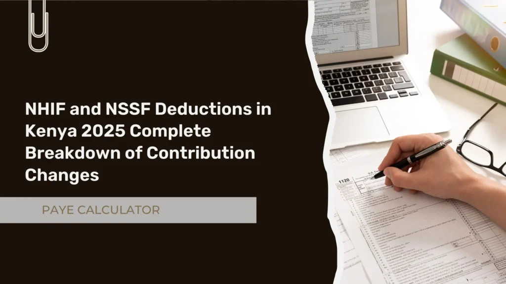 NHIF and NSSF Deductions in Kenya 2025 complete breakdown